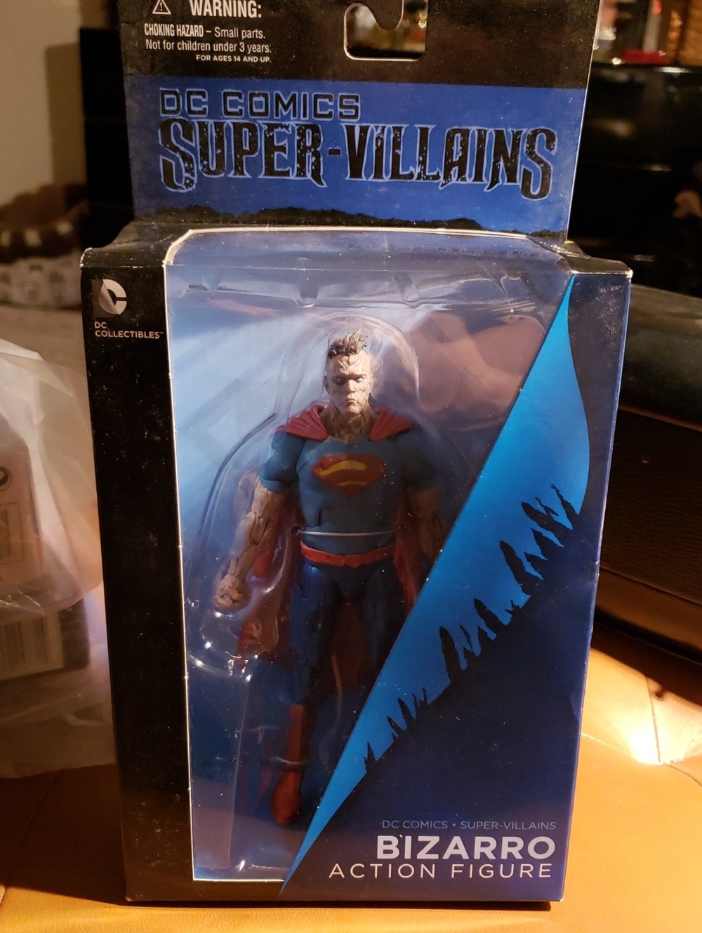 DC COMICS SUPER VILLAINS BIZARRO ACTION FIGURE